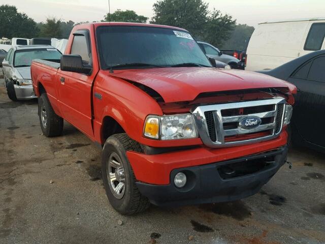 1FTYR11E08PA79293 - 2008 FORD RANGER RED photo 1