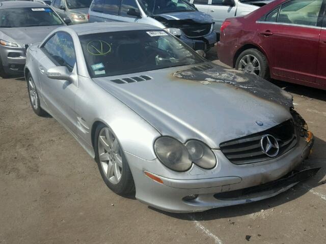 WDBSK75F33F026715 - 2003 MERCEDES-BENZ SL 500R SILVER photo 1