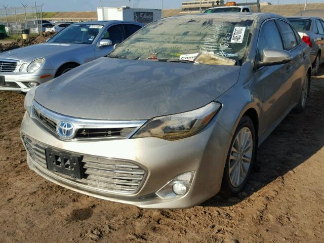 4T1BD1EB2DU014408 - 2013 TOYOTA AVALON BEIGE photo 2