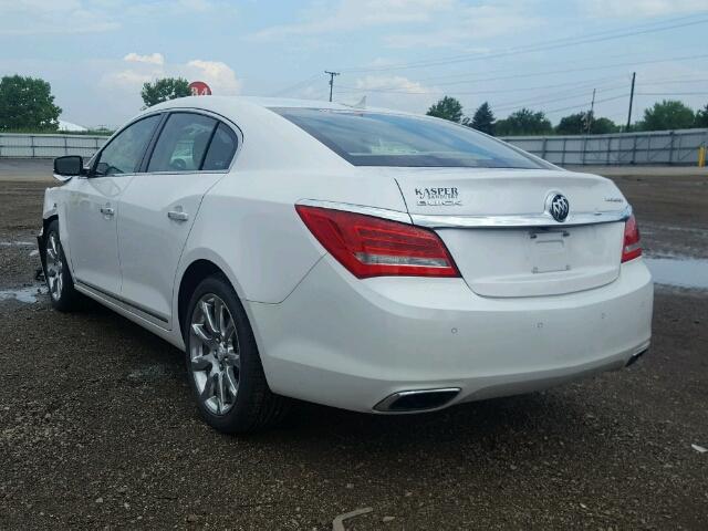 1G4GD5G35FF177192 - 2015 BUICK LACROSSE P WHITE photo 3