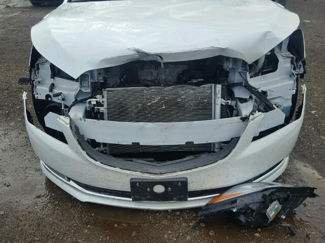 1G4GD5G35FF177192 - 2015 BUICK LACROSSE P WHITE photo 9