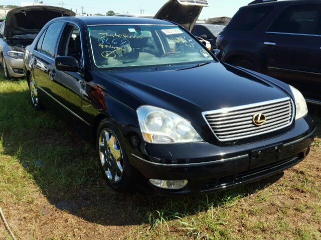 JTHBN30F030107214 - 2003 LEXUS LS 430 BLACK photo 1