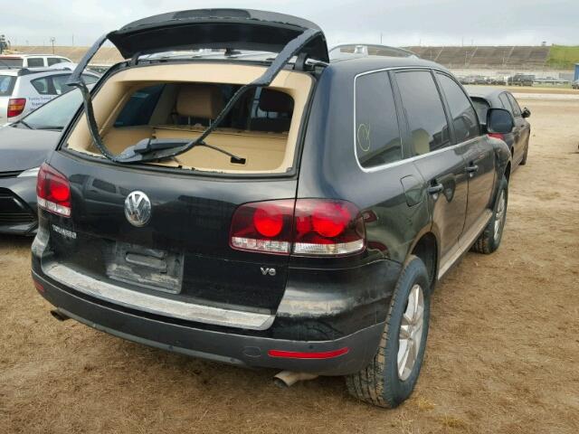 WVGBF7A98AD004414 - 2010 VOLKSWAGEN TOUAREG BLACK photo 4