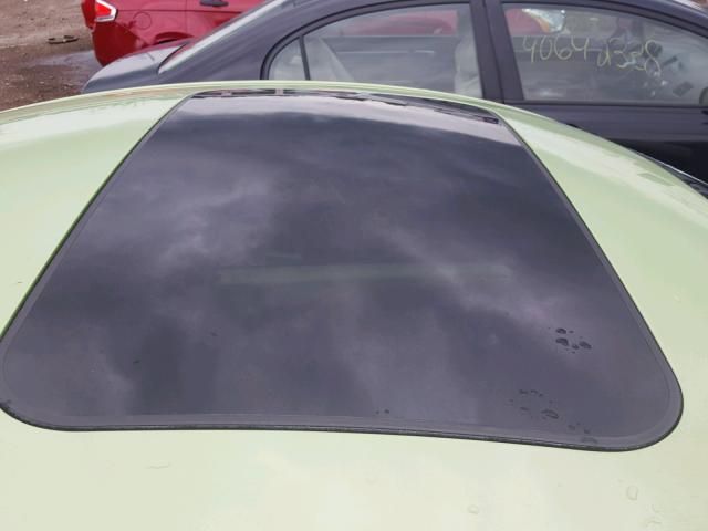 3VWCK31C44M412181 - 2004 VOLKSWAGEN NEW BEETLE 绿色 照片 9