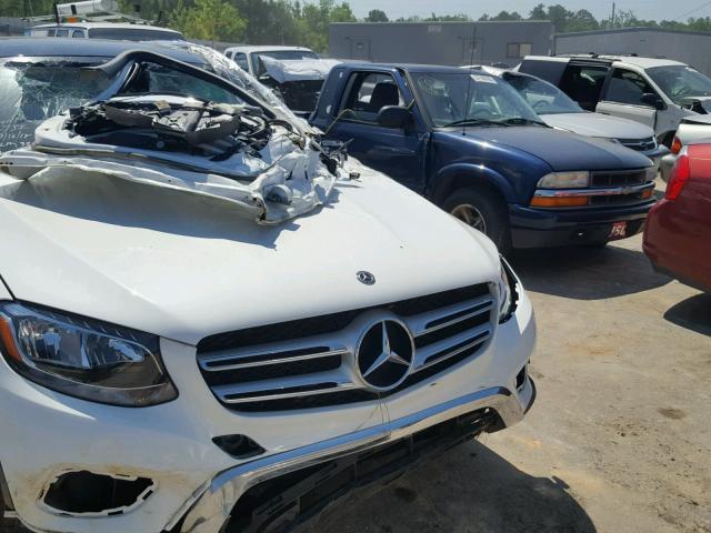 WDC0G4JB0HV006831 - 2017 MERCEDES-BENZ GLC 300 WHITE photo 7