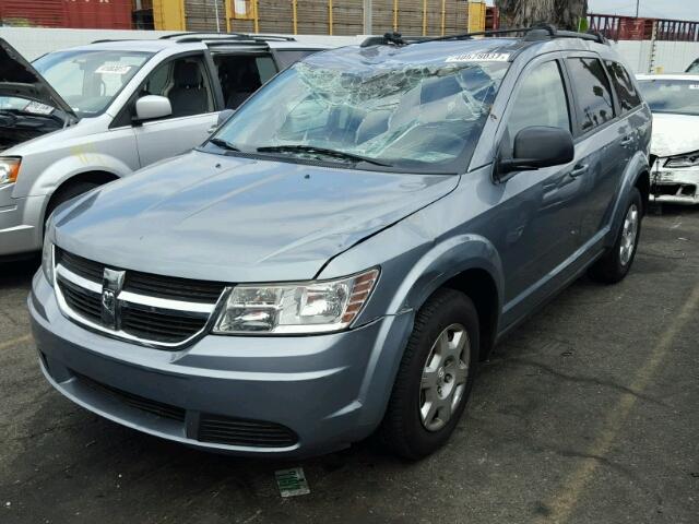 3D4GG47B59T606406 - 2009 DODGE JOURNEY SE GRAY photo 2