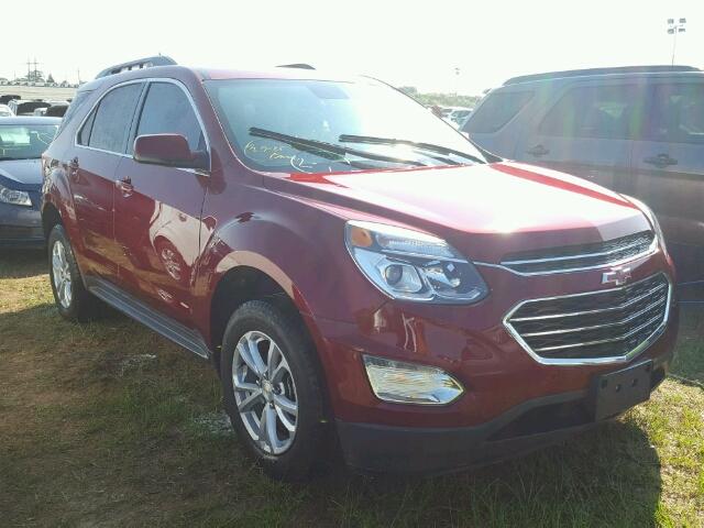 2GNALCEK5G6137175 - 2016 CHEVROLET EQUINOX MAROON photo 1