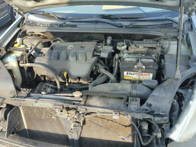 3N1AB61E57L673734 - 2007 NISSAN SENTRA GRAY photo 7