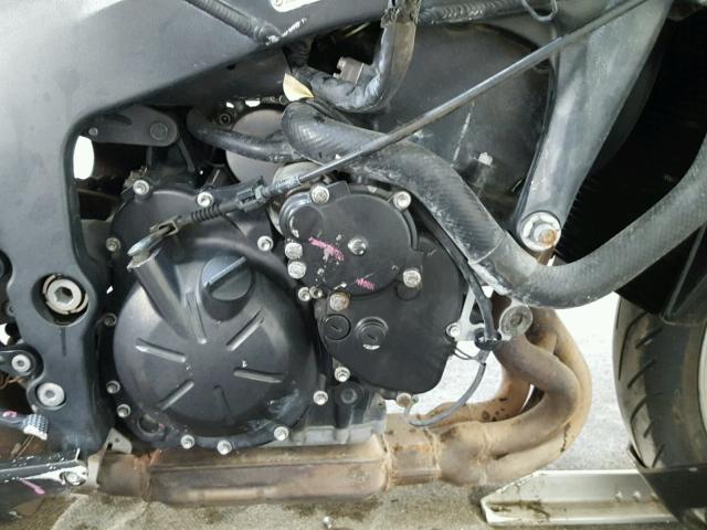 JKAZX4P1X7A017542 - 2007 KAWASAKI ZX600 P BLACK photo 12