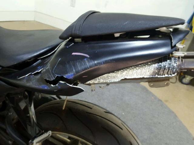 JKAZX4P1X7A017542 - 2007 KAWASAKI ZX600 P BLACK photo 13