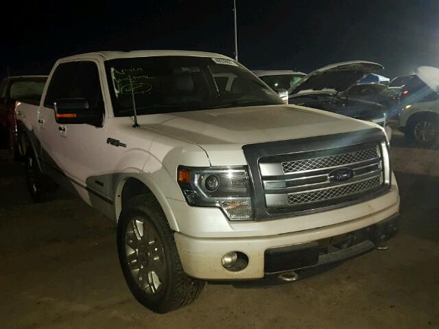 1FTFW1ET7DFC34091 - 2013 FORD F150 SUPER WHITE photo 1