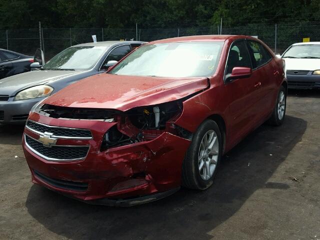 1G11D5SR8DF353129 - 2013 CHEVROLET MALIBU 1LT 红色 照片 2