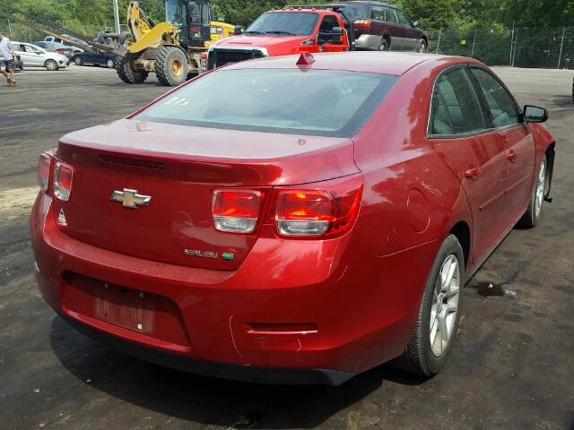 1G11D5SR8DF353129 - 2013 CHEVROLET MALIBU 1LT 红色 照片 4