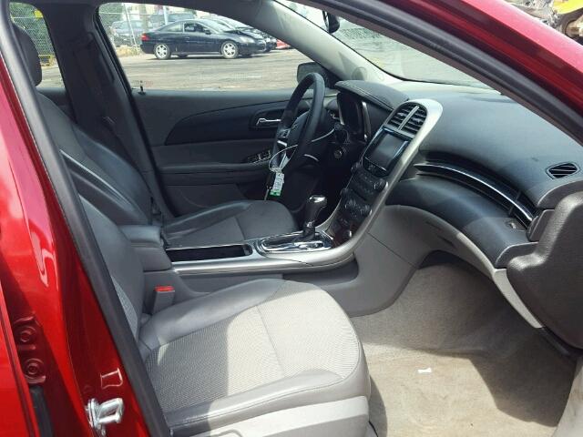 1G11D5SR8DF353129 - 2013 CHEVROLET MALIBU 1LT 红色 照片 5
