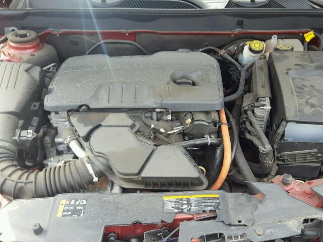 1G11D5SR8DF353129 - 2013 CHEVROLET MALIBU 1LT 红色 照片 7