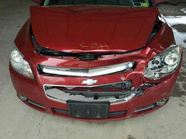 1G1ZE5E79AF123847 - 2010 CHEVROLET MALIBU LTZ 红色 照片 7