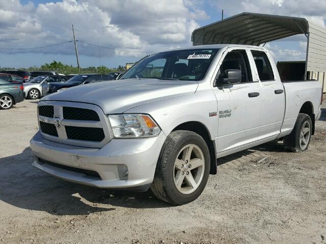 1C6RR6FT9DS655955 - 2013 RAM 1500 ST SILVER photo 2