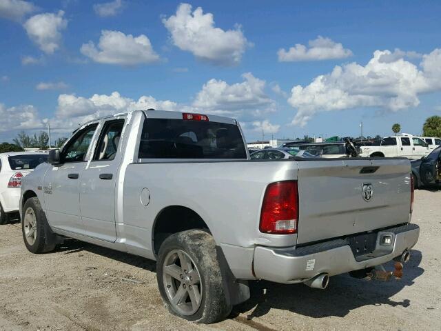 1C6RR6FT9DS655955 - 2013 RAM 1500 ST SILVER photo 3