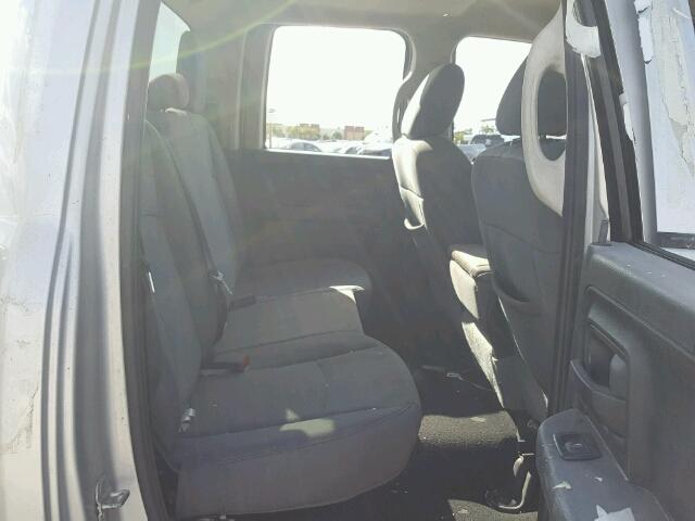 1C6RR6FT9DS655955 - 2013 RAM 1500 ST SILVER photo 6