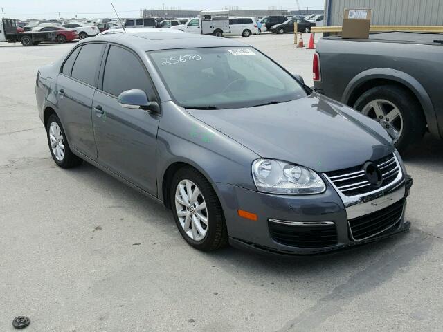 3VWRX7AJXAM096847 - 2010 VOLKSWAGEN JETTA SE GRAY photo 1