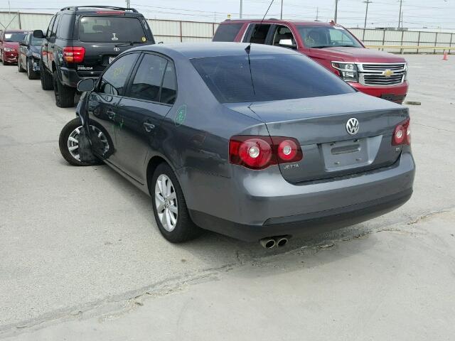 3VWRX7AJXAM096847 - 2010 VOLKSWAGEN JETTA SE Boz foto 3