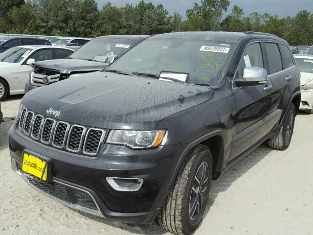 1C4RJEBG9HC916231 - 2017 JEEP GRAND CHER BLACK photo 2