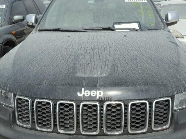 1C4RJEBG9HC916231 - 2017 JEEP GRAND CHER BLACK photo 7