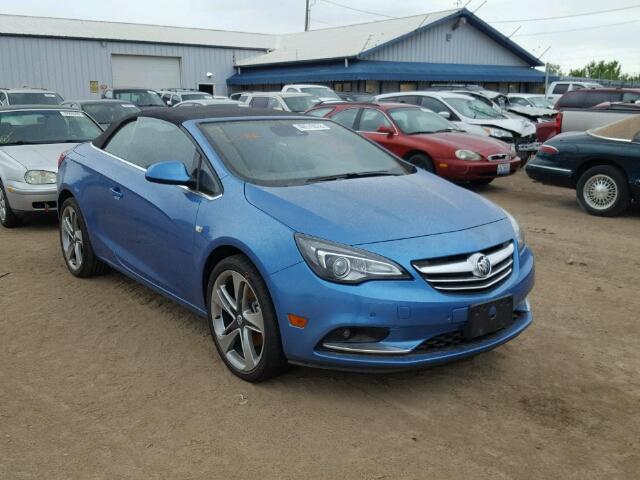 W04WJ3N53HG023069 - 2017 BUICK CASCADA SP BLUE photo 1