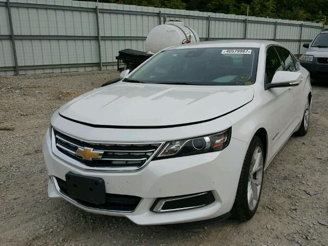 1G1115SL4FU128273 - 2015 CHEVROLET IMPALA LT WHITE photo 2