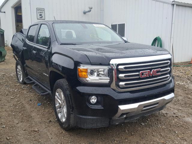 1GTG6DEN2H1251746 - 2017 GMC CANYON SLT BLACK photo 1