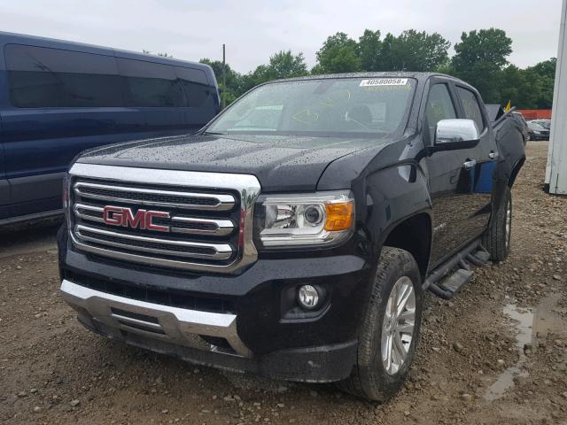 1GTG6DEN2H1251746 - 2017 GMC CANYON SLT BLACK photo 2