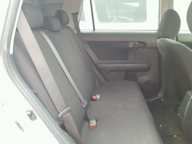 JTLKE50E381053255 - 2008 SCION XB ვერცხლისფერი ფოტო 6