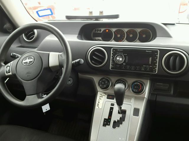 JTLKE50E381053255 - 2008 SCION XB ვერცხლისფერი ფოტო 9