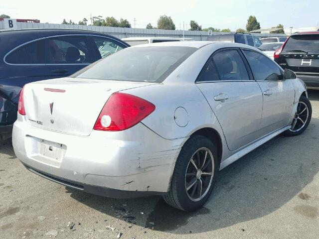 1G2ZA5EB3A4102709 - 2010 PONTIAC G6 GRAY photo 4