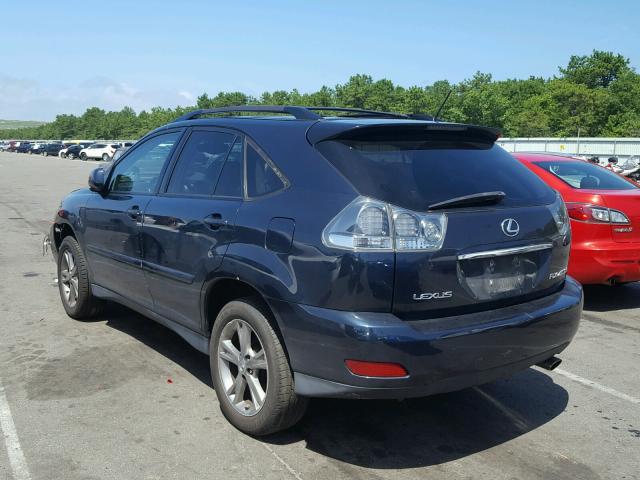 JTJHW31UX60015518 - 2006 LEXUS RX 400 BLUE photo 3