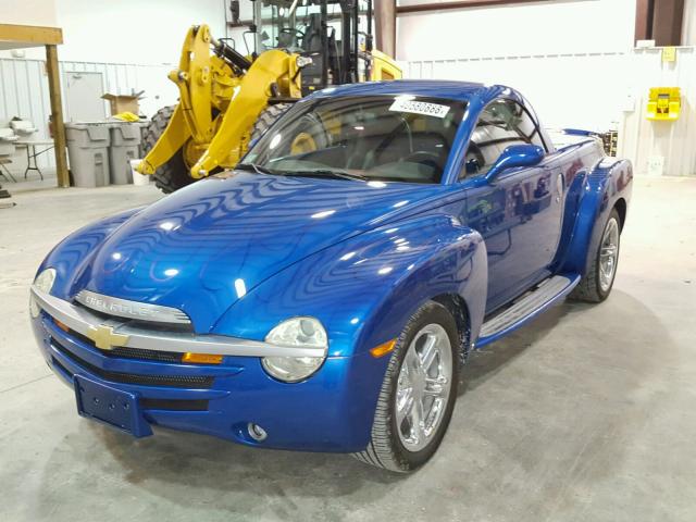 1GCES14H76B122650 - 2006 CHEVROLET SSR 蓝色 照片 2
