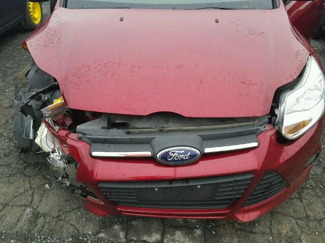 1FADP3F2XDL312229 - 2013 FORD FOCUS SE RED photo 7