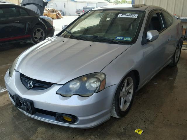 JH4DC53052C042620 - 2002 ACURA RSX TYPE-S SILVER photo 2