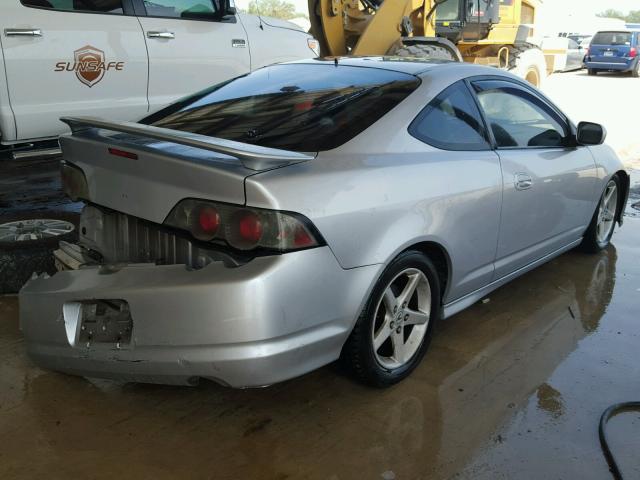 JH4DC53052C042620 - 2002 ACURA RSX TYPE-S SILVER photo 4