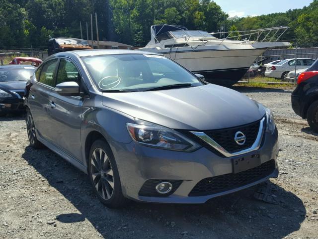 3N1CB7AP2HY252199 - 2017 NISSAN SENTRA SR GRAY photo 1