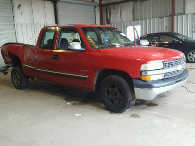 2GCEC19T511144794 - 2001 CHEVROLET SILVERADO RED photo 1