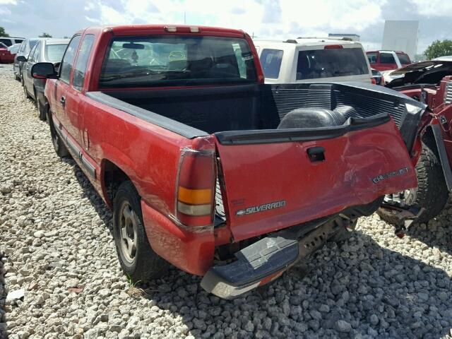 2GCEC19T511144794 - 2001 CHEVROLET SILVERADO RED photo 3