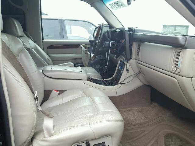 3GYEK63NX2G223004 - 2002 CADILLAC ESCALADE E BLACK photo 5