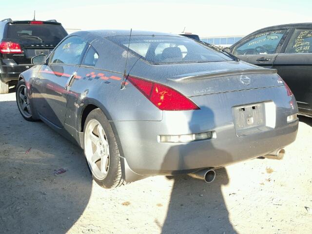 JN1AZ34E34T064333 - 2004 NISSAN 350Z COUPE SILVER photo 3