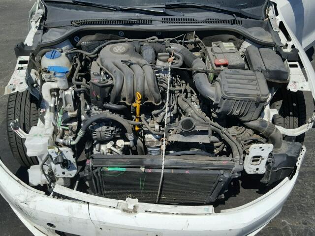 3VW2K7AJ6DM366323 - 2013 VOLKSWAGEN JETTA BASE Սպիտակ լուսանկար 7