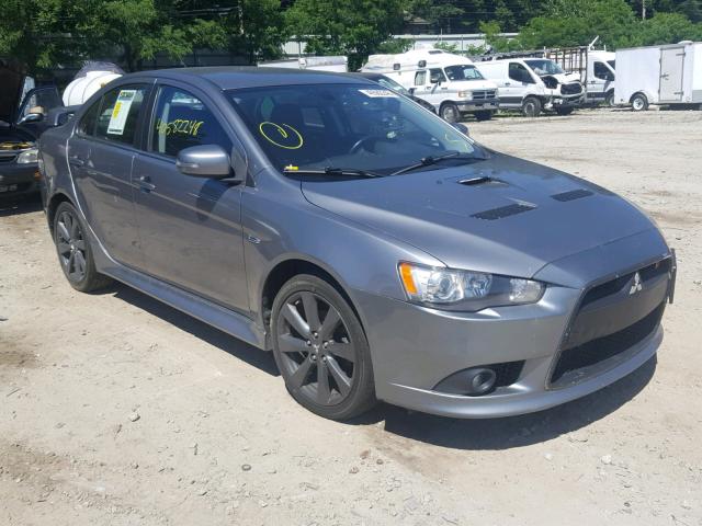 JA32V6FV0FU004873 - 2015 MITSUBISHI LANCER RAL GRAY photo 1