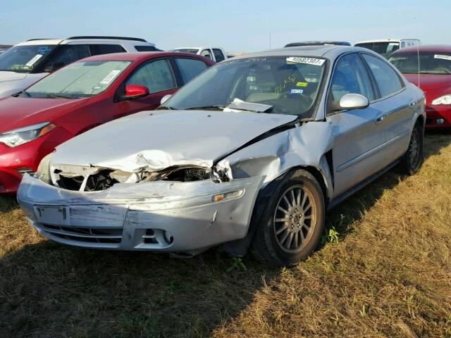 1MEHM55S04A617623 - 2004 MERCURY SABLE SILVER photo 2