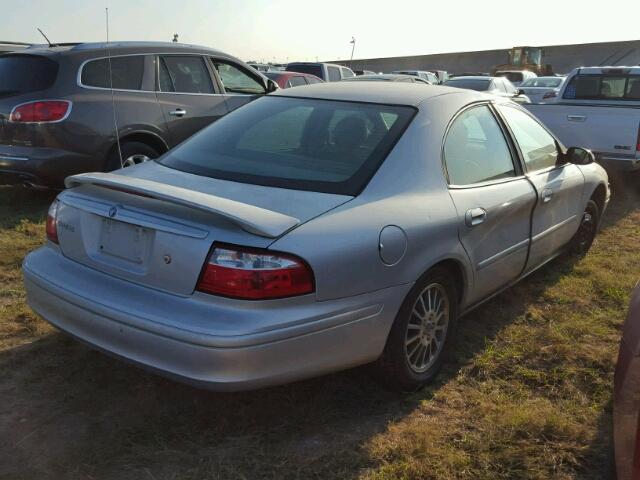 1MEHM55S04A617623 - 2004 MERCURY SABLE SILVER photo 4