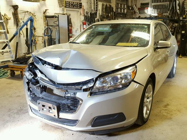 1G11C5SL0EF172851 - 2014 CHEVROLET MALIBU 1LT თაფლისფერი ფოტო 2