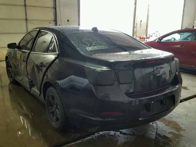 1G11C5SL8EF177182 - 2014 CHEVROLET MALIBU 1LT BLACK photo 3